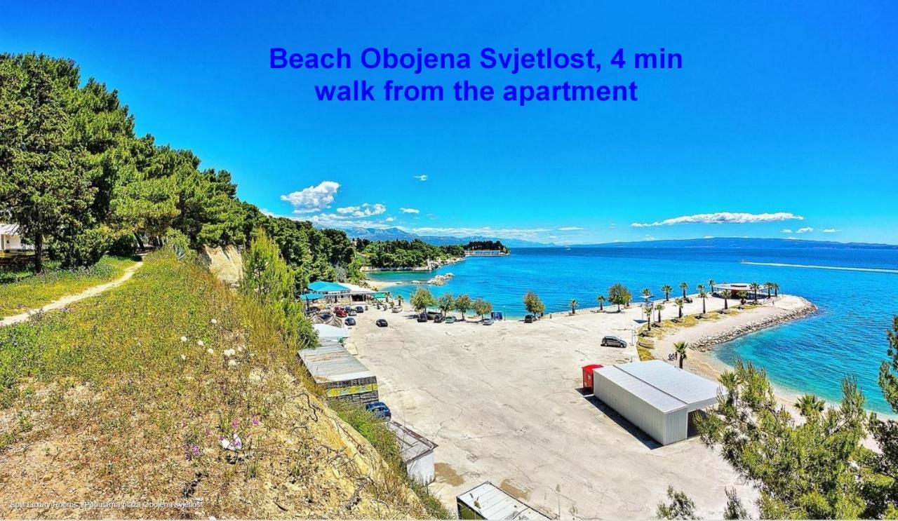 Apartman A2- Luxury W Big Balcony 4 Min Walk To Split